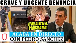 Susanna Griso NO PUEDE MÁS PARALIZA el PROGRAMA Y AVERGÜENZAN a PEDRO SÁNCHEZ por DANA COMO NUNCA [upl. by Eenad]