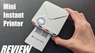 REVIEW Phomemo M02S  Mini Thermal Printer Inkless Instant Pocket Printer [upl. by Galan291]