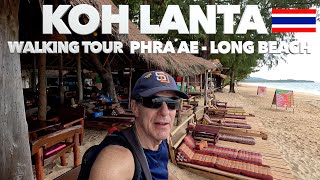 Morning Walk On Pra Ae  Long Beach In Koh Lanta Thailand 🇹🇭 [upl. by Dian]