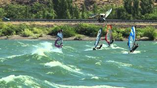 EpicSesh 2012 Gorge Windsurfing with the Xensr Case [upl. by Heiner543]