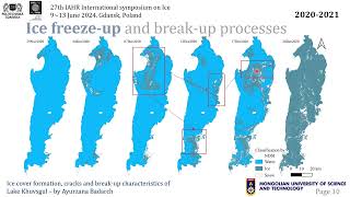 Ice phenology ice formation cracks and breakup characteristics of Lake Khuvsgul [upl. by Daj]