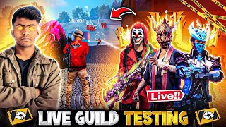 Live Guild Test 1 VS 4 PcMobile Guild Recruitment  Dum H Tho Aja   Garena Free Fire shorts [upl. by Lorry]