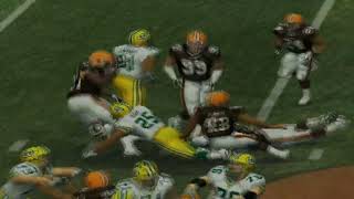 Madden 12  PS2 Gameplay  Green Bay Packers vs Cleveland Browns [upl. by Bevis]