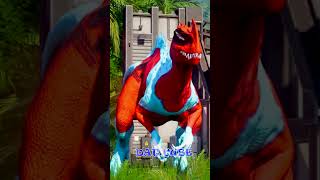 Spiderman vs Wolverine Malusaurus amp Spiderman Giganotosaurus vs Thor Tarbosaurus jurassicworld [upl. by Willie586]