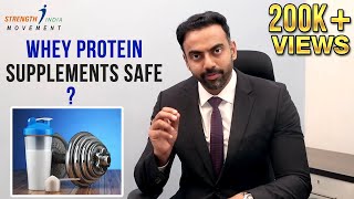 WHEY PROTEIN SUPPLEMENTS SAFE   Health  SUPPLEMENTS  Dr Ashwin Vijay [upl. by Barth]