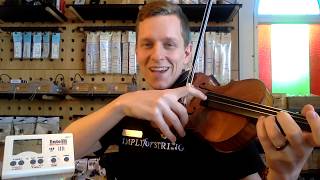 A Beginners Guide to Tuning the Violin  Simply for Strings [upl. by Nivram]