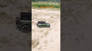 Sand Showdown Bronco Raptor takes on Bronco Wildtrak [upl. by Iot]