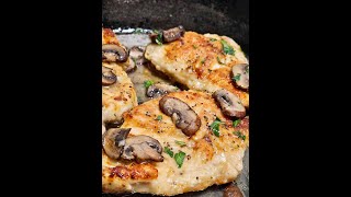 Cheesecake Factory Chicken Marsala Recipe Krystels Cooking [upl. by Rexfourd783]