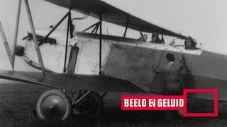 Proefvluchten met Fokker vliegtuigen 1924 [upl. by Harcourt]