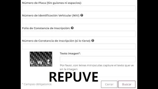 Cómo checar en REPUVE si tu vehículo 🚙 tiene reporte de r0b0 o alguna demanda judicial 📜😅 [upl. by Chadwick]