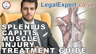 Splenius Capitis Muscle Injury Treatment Guide  2019  UK [upl. by Ernestine]