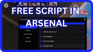 NEW ARSENAL SCRIPT  AUTO FARM  AUTO AIM  AUTO KILL  FREE SCRIPT GUI MOBILE amp PC [upl. by Chemash]