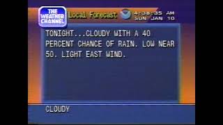 TWC K Flavor Local Forecast 1993 [upl. by Suiramed]