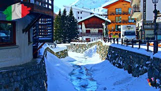 Exploring CERVINIA A STUNNING town in the ITALIAN ALPS 🇮🇹 [upl. by Shermy523]