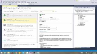 2  Creating Visual Studio NUnit Tests Project Selenium C Nunit Parallel Testing [upl. by Oravla954]