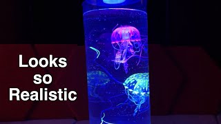 JellyFish Lava Lamp Review  Glowing Lava Lamp with 7 Colors [upl. by Eilyw]