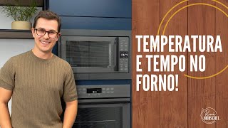 COMO EU SEI A TEMPERATURA E TEMPO PRA ASSAR NO FORNO [upl. by Nymzaj]