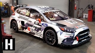 060mph in Under 2 Seconds Under the Hood of the 600hp AWD Ford Focus RS RX Rallycross Car [upl. by Niawat420]