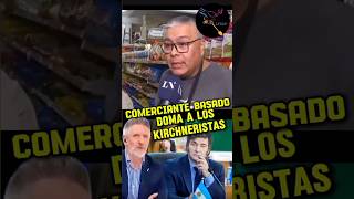 COMERCIANTE BASADO DOMA A LOS KUKAS argentina casta cristina milei [upl. by Eelaroc]