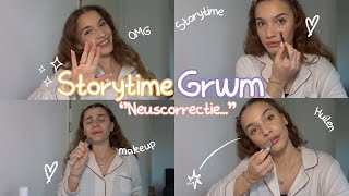 GRWM  HULEN OM GROTE NEUS CORRECTIE [upl. by Atiuqel851]