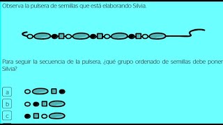 Pregunta sobre serie de imágenes  Prueba diagnóstica tercero de primaria [upl. by Aidne834]