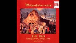 Weihnachtsoratorium  JS Bach  07  Er ist auf Erden kommen arm Chor und Rezitativ Tenor 1Teil [upl. by Wiatt]