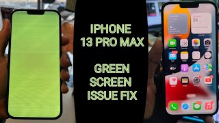 iPhone 13 pro max Green screen issue fix  white screen  Blank screen  Phonefixerck [upl. by Akim]