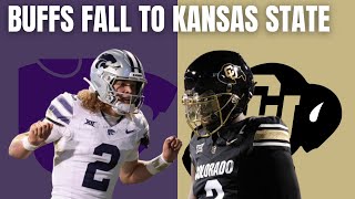 Kansas State Hangs on to beat Colorado  Concerns for Colorado  Whats Next for Buffs [upl. by Amato]