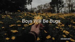 Boys Will Be Bugs Karaoke  Cavetown [upl. by Mariandi]