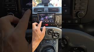 Car Tablet android 14 plugampplay specifico per FIAT PANDA Android auto ed apple carplay Wireless [upl. by Gnilrad]