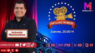 CarteleraPremiere  17082023 con Antonio Montesinos [upl. by Auqinal]