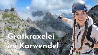 Mittenwalder Höhenweg Genialer Klettersteig in den Bayerischen Alpen in Deutschland [upl. by Ylluz]