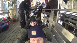 Rearview Toboggan at Camden Snow Bowl [upl. by Dolley742]