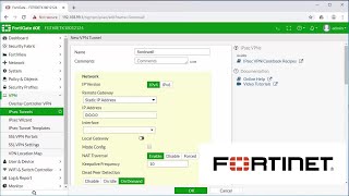 Fortinet How to Setup a RouteBased IPSec VPN Tunnel on a FortiGate Firewall [upl. by Hafeetal]