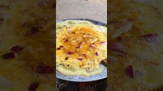 Simple and easy masala Omelette recipe 😋 village adivasi style short shorts omlette [upl. by Anowahs]