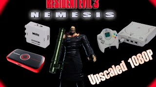 Resident Evil 3 Dreamcast  Mini AV2HDMI Upscaling 1080P  Composite to HDMI [upl. by Aniarrol248]