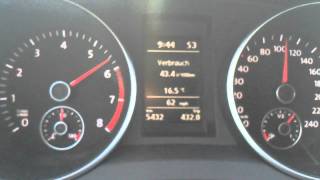 Golf 6 12 TSI DSG Acceleration [upl. by Aleb]