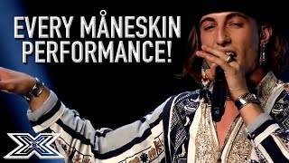 EVERY Måneskin Performance From X Factor Italy  X Factor Global [upl. by Lalib880]