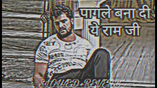 song PagleBanaDiRamJi SlowedReverbKhesari lal yadav song sad song [upl. by Iadrahs131]