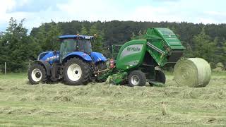 Glenfield Hay Baling 2024 Part 1 [upl. by Michaela]