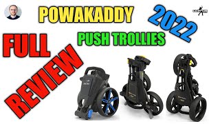 POWAKADDY PUSH TROLLIES 2022 FULL REVIEW DLX FF LITE MICRA TWINLINE 5 [upl. by Masera]