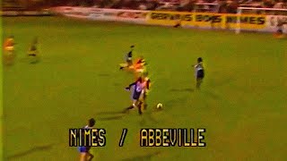 Nîmes Olympique  SC Abbeville 31  Résumé  Division 2 19821983 [upl. by Aivart]