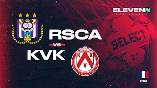 RSC Anderlecht – KV Kortrijk moments forts [upl. by Airdnaxela]