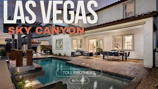 Palencia Home Tour  Valera Collection Skye Canyon Vegas [upl. by Charissa]