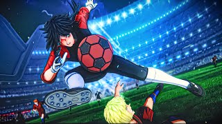 Wakashimazu Takes on Spain in EPIC Captain Tsubasa Gameplay [upl. by Dexter]