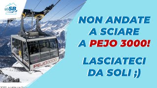 NON ANDATE A SCIARE A PEJO LASCIATECI SOLI   Pista VAL DELLA MITE da cima a fondo  Video GoPro [upl. by Llemej]