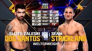 UFC 224 Strickland vs Dos Santos Full Fight Highlights [upl. by Ardnaid809]