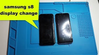 Samsung Galaxy S8 Screen Repair تغير شاشة جلاكسي اس 8 [upl. by Wardle]