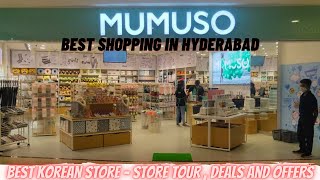 Mumuso Store Tour  Korean Store In Hyderabad  Best Shopping In Hyderabad  Imported Products [upl. by Ronn]