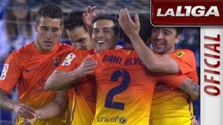 Resumen de RCD Espanyol 02 FC Barcelona  HD  Highlights [upl. by Stockton521]